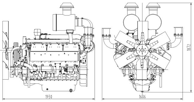 上柴發電機SC27G830D2技術參數 上柴發電機SC27G830D2技術參數