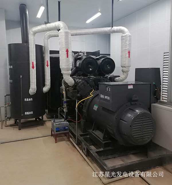 柴油發電機組電氣線路的安裝